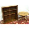 Image 1 : Victorian oak open bookcase enclosing adjustable shelves