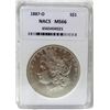 Image 1 : 1887-O Morgan Silver Dollar NACS MS-66