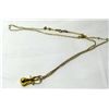 Image 4 : Gold Chain Linked Necklace w/ Gold Pacifier