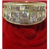 Image 3 : 14KT Yellow Gold Diamond Ring