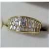 Image 6 : 14KT Yellow Gold Diamond Ring