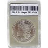 Image 1 : 1921-D Morgan Silver Dollar TAS MS-64 W/Appraisal