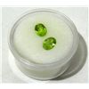 Image 3 : QTY(2) Oval  5x7 Peridot Stones