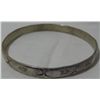 Image 2 : Womens Silver Bangle Bracelet