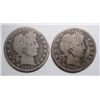 Image 1 : 2  1893O Barber half $  good