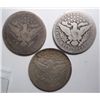 Image 2 : 3  1896O Barber half $  good