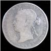 Image 1 : 1871-H CANADIAN HALF DOLLAR, G/VG ( RARE ) 45K MINTED
