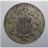 Image 1 : 1868 SHIELD NICKEL ORIGNAL XF