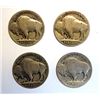 Image 2 : 4 1916S BUFFALO NICKELS G/VG