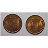 Image 2 : 1909 LINCOLN ONE CENT CH BU R+B AND 1909 LINCOLN ONE CENT GEM BU RED