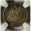 Image 2 : 1889 SEATED DIME NGC SUPER AU/UNC
