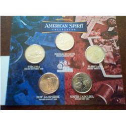 Washington  Statehood Quarters Series 2000 D VIRGINIA, MA, MARYLAND, NH, SC