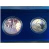 Image 2 : 1986 Statue of Liberty Proof Silver Dollar & Half-dollar Commemorative Set