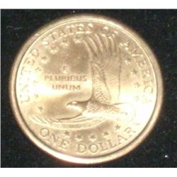 2000-P COLLECTIBLE SACAGAWEA ONE $1 DOLLAR USA COIN EAGLE BACK!