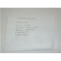 Washington  Statehood Quarters Series 2000 P VIRGINIA, MA, MARYLAND, NH, SC