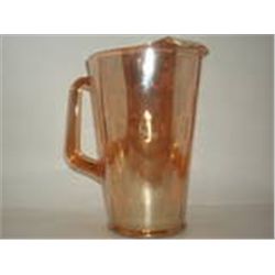 VINTAGE CARNIVAL GLASS PITCHER