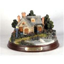 Thomas Kinkade, Memories of Home, Lighted Cottage Collection "Everett's Cottage"  New In Box  COA