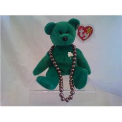 Richeleu pearl necklace   16" with Erin Beanie Baby