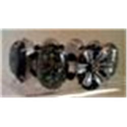 6" Black Stretch Bracelet from Catalina Island