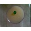 Image 1 : Faceted Green Gemstone From Gemstone Parcel Oval .25"
