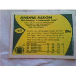 TOPPS ANDRE RISON CARD 102T