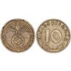 Germany. Third Reich. 10 Pfennig 1937G. (Swastika.) XF