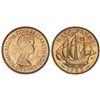 Great Britain. Queen Elizabeth II (1952-) AE Half Penny 1953. BU