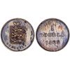 Guernsey. Queen Victoria. Copper 1 Double 1868/38. AU, Nice