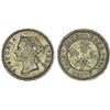 British Colony: Hong Kong. Queen Victoria. AR 5 Cent 1888. Nice XF.