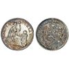 Peru. Republic. Silver 1/2 Dinero 1912. UNC, toned