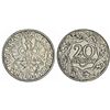 Poland. II Republic. Ni 20 Groszy 1923. XF.