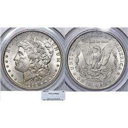 USA. AR Dollar "Morgan" 1902  O. PCGS MS63
