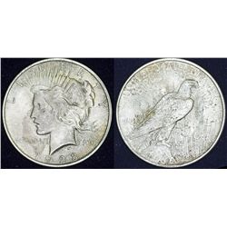 USA. AR Dollar "Peace" 1923. XF45