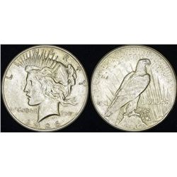 USA. AR Dollar "Peace" 1926. XF40.