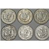 Image 2 : USA. AR Dollar "Morgan" 1921. Lot of  6 Pieces.