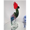 Image 1 : Murano Glass - Parrot with multicolored