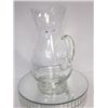 Image 1 : Etched crystal pitcher