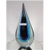 Image 1 : Murano Glass - tear drop shape sculpture