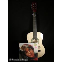 Helen Reddy Autographed Helen Reddy Signed LP and Guitar