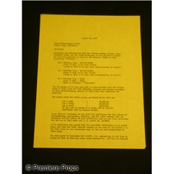 Max Factor Contract for Rosalie