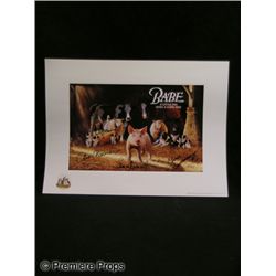 Limited Lithograph Signed from Babe