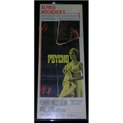 Psycho Original Release Insert from 1960