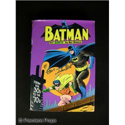 Adam West Signed Batman Comic Book