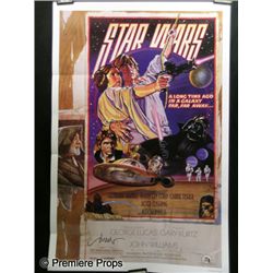 Star Wars "Circus" Poster Signed by Drew Struzan