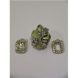Joyful Noise  G.G. Sparrow (Dolly Parton) Ring and Earrings