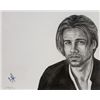 Image 1 : Brad Pitt Signed Drawing