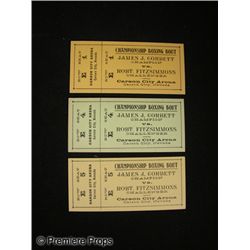 Gentleman Jim Screen Used Tickets