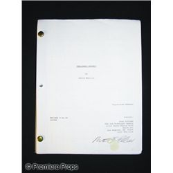 Hallowed Ground Script Signed by Walter Phelan