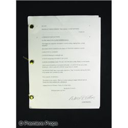Masters of Horror Script Signed by Walter Phelan