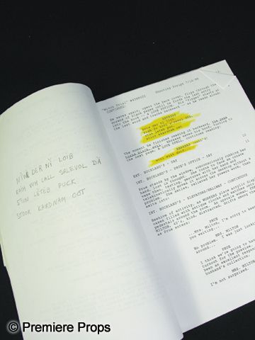 Charmed Script Charmed Script Signed by Walter Phelan